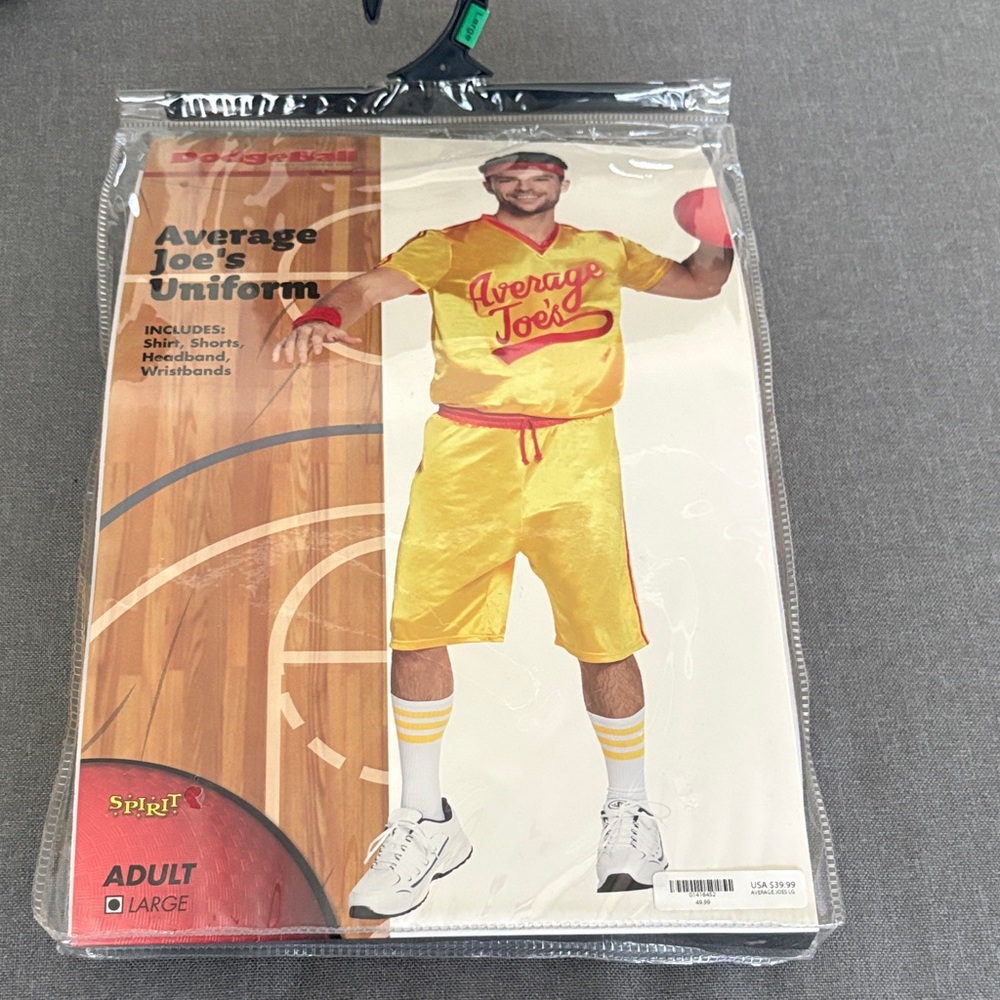 Average Joe’s uniform Costume Set size large